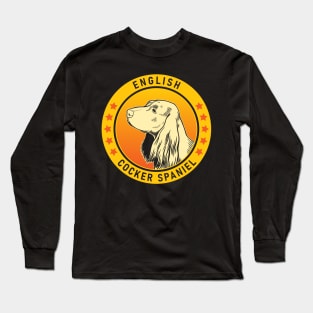 English Cocker Spaniel Dog Portrait Long Sleeve T-Shirt